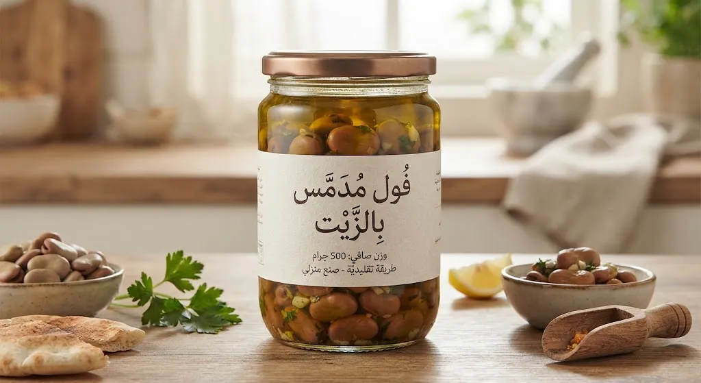 [PCK-02-003-0012] Zeytinyağlı Ful Medames 500 g