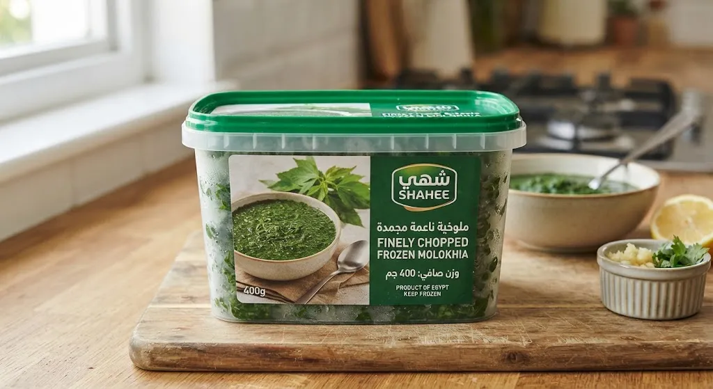 Molokhia, fein, tiefgekühlt, 400 g