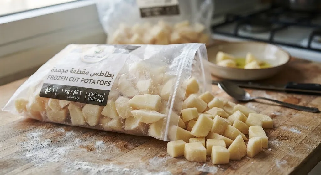 بطاطس مقطعة مجمدة 1كجم