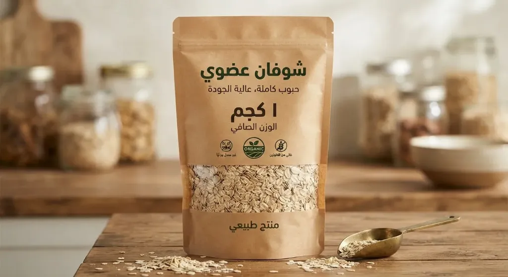[SPL-02-002-0005] شوفان عضوي 1كجم