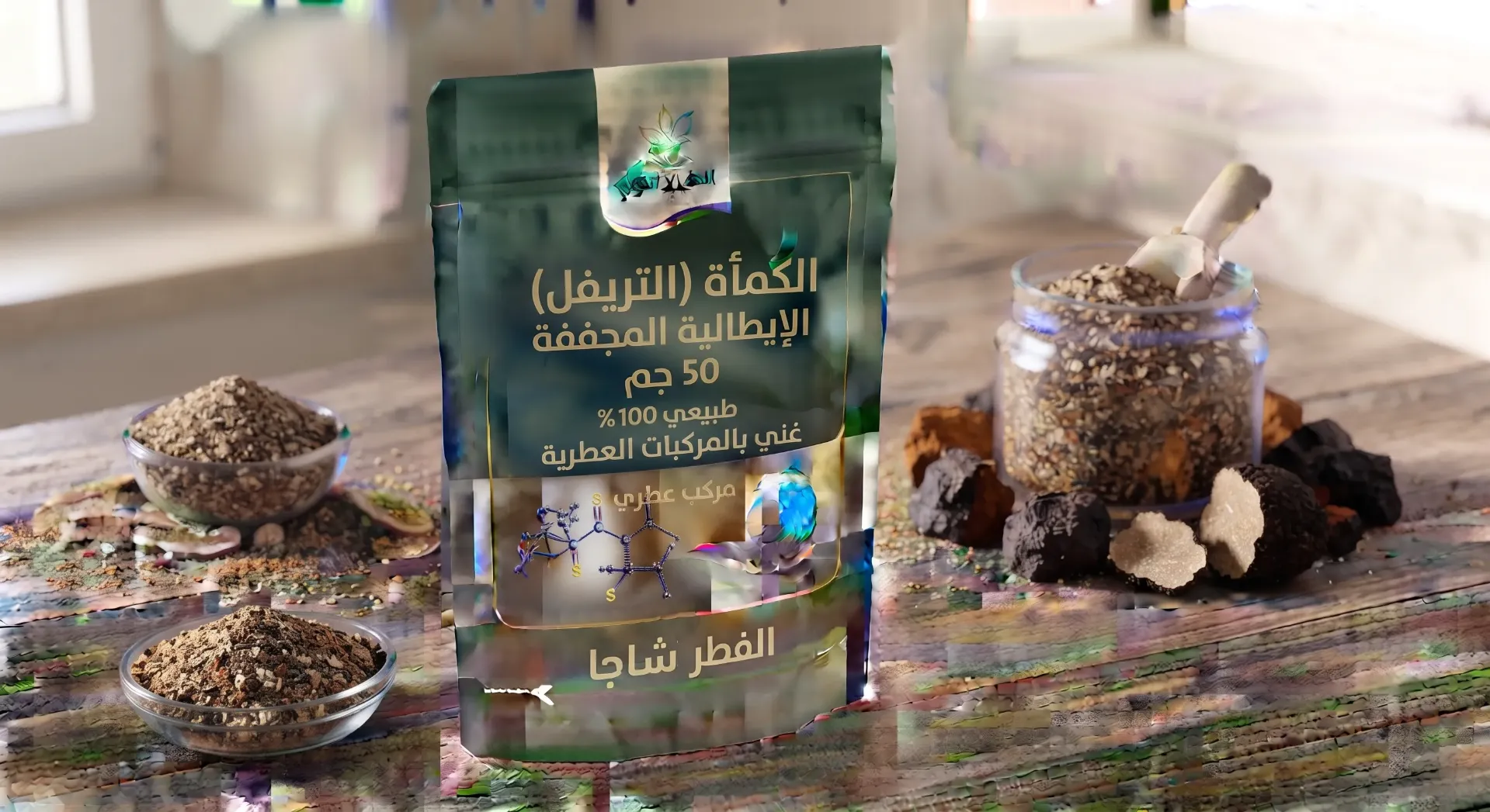 الكمأة (الترفل) الإيطالية المجففة 50جم