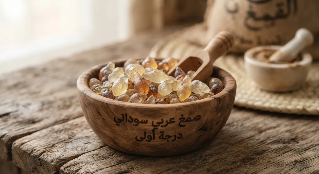 Gomme arabique du Soudan, qualité 1