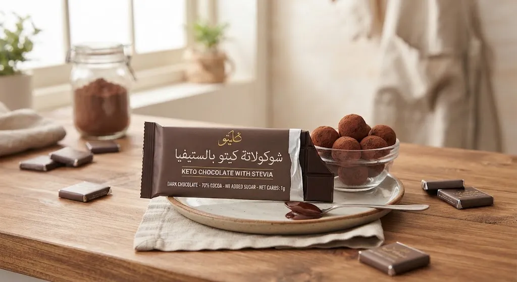 [CNF-01-002-0011] Keto-Schokolade mit Stevia