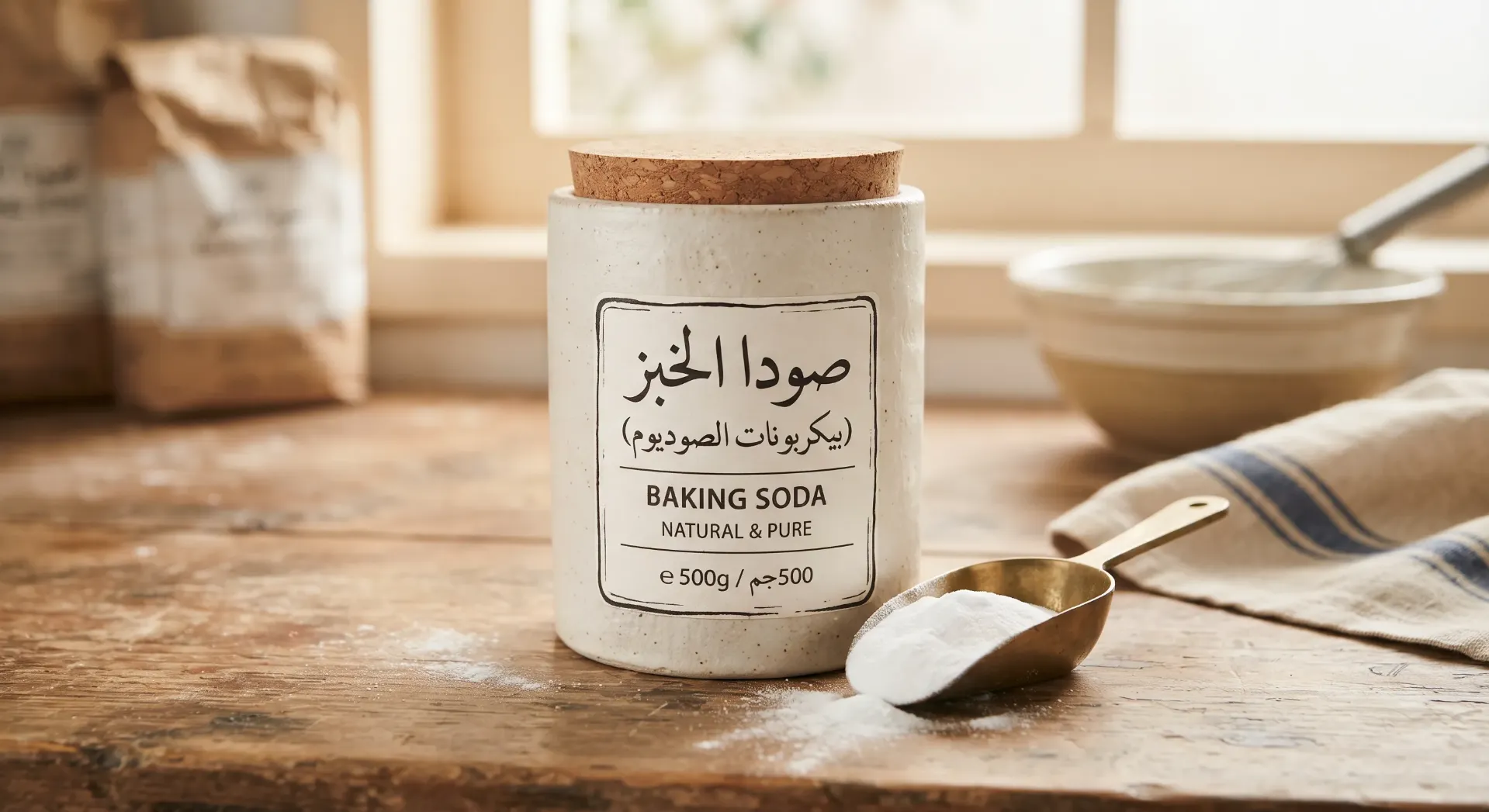 [BAK-02-001-0006] Bicarbonato de sodio 500 g