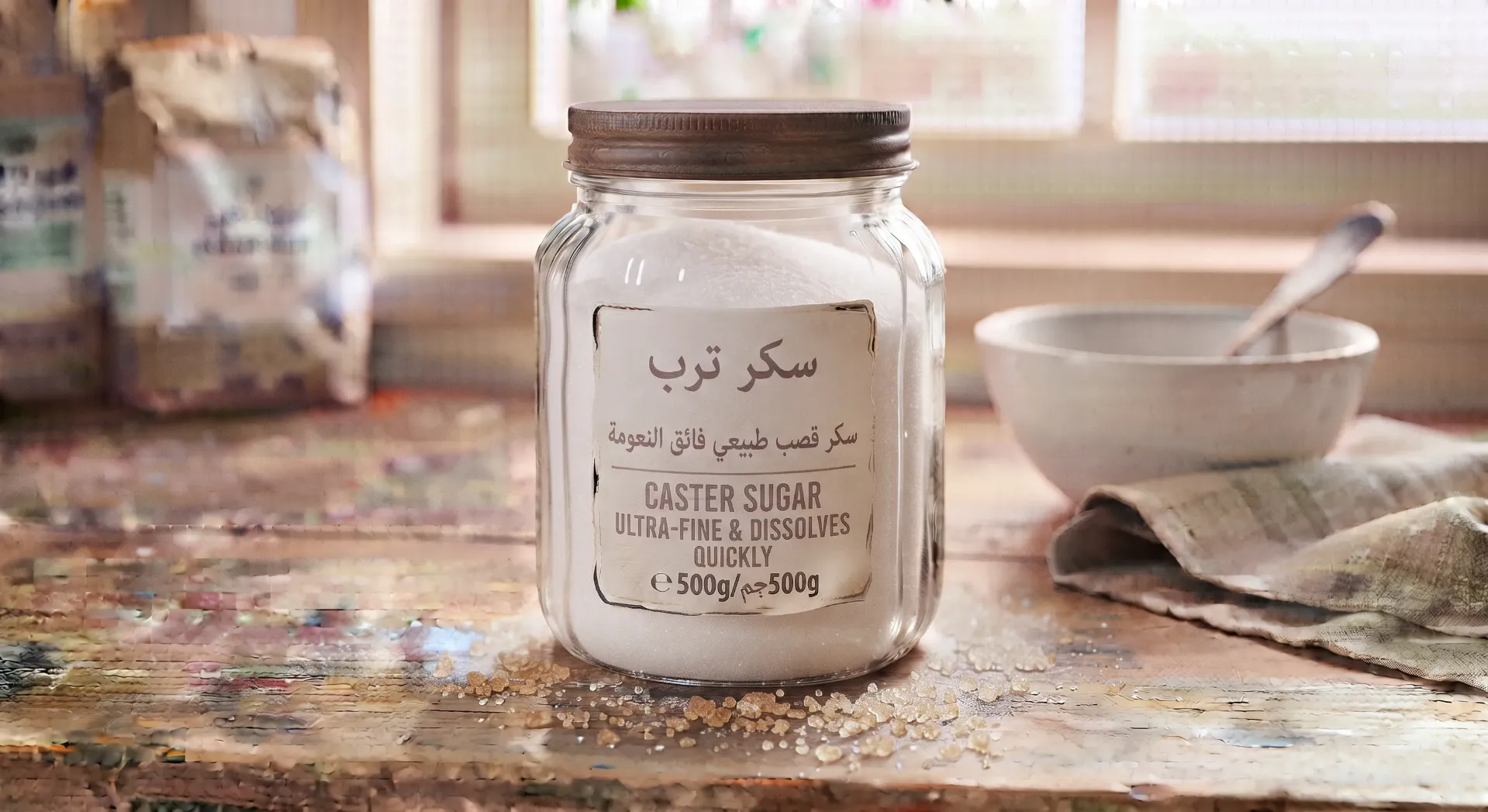 [BAK-03-001-0008] سكر ترب (Caster Sugar)
