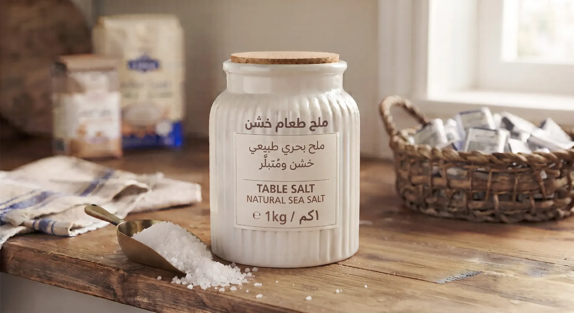 [BAK-04-001-0003] Kalın Sofra Tuzu 1 kg