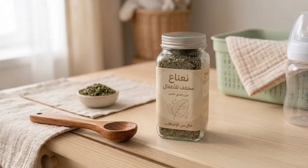 Menta diluida para niños