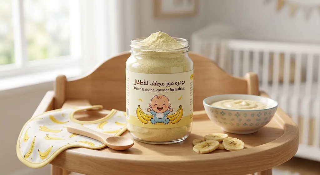 [MAT-01-002-0004] Dried Banana Powder for Children