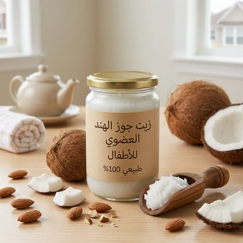 Huile de coco pour bébés