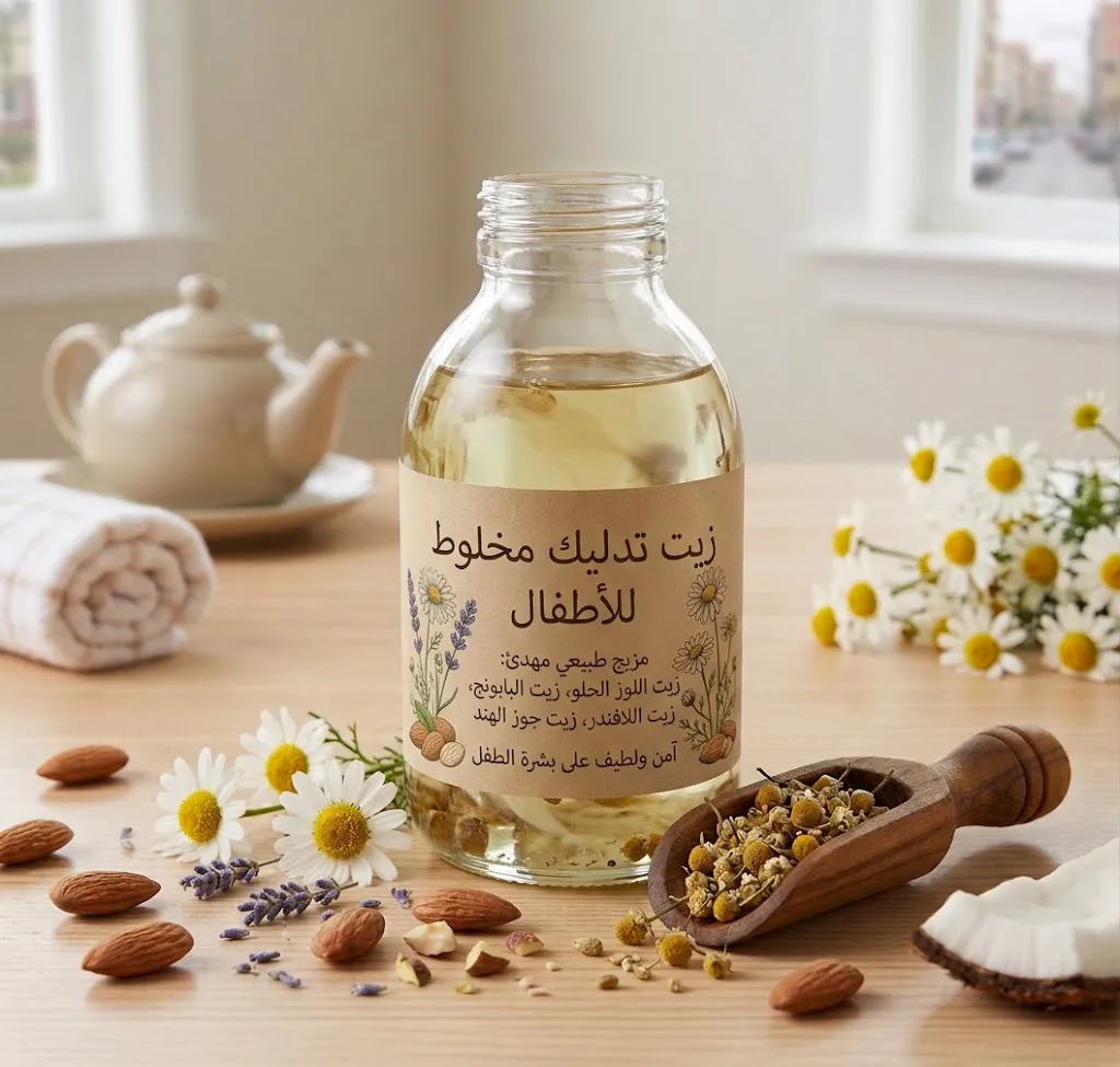 [MAT-03-001-0005] زيت تدليك للأطفال (مخلوط)