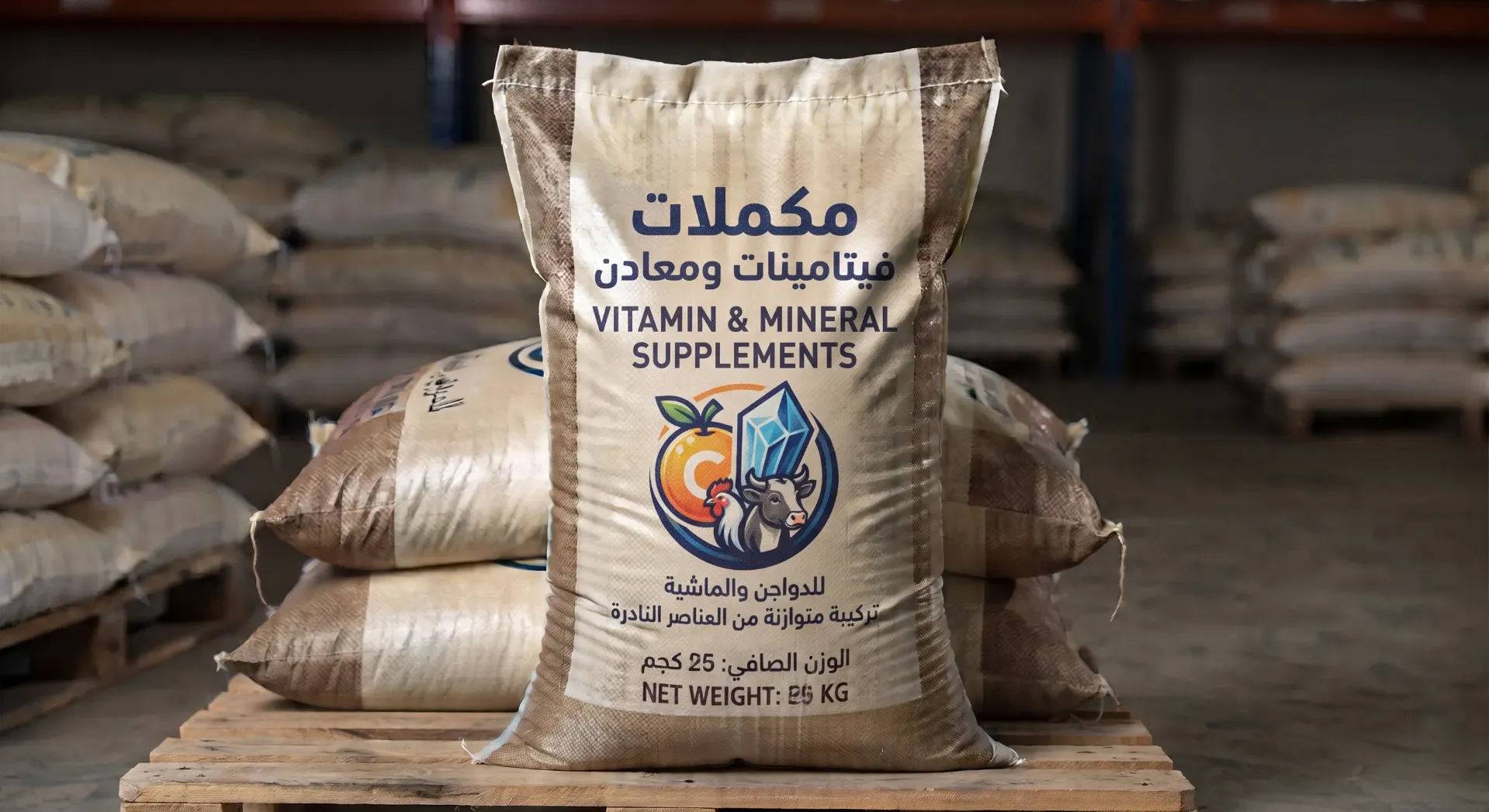[FED-03-002-0001] Vitamin & Mineral Supplements 25 kg