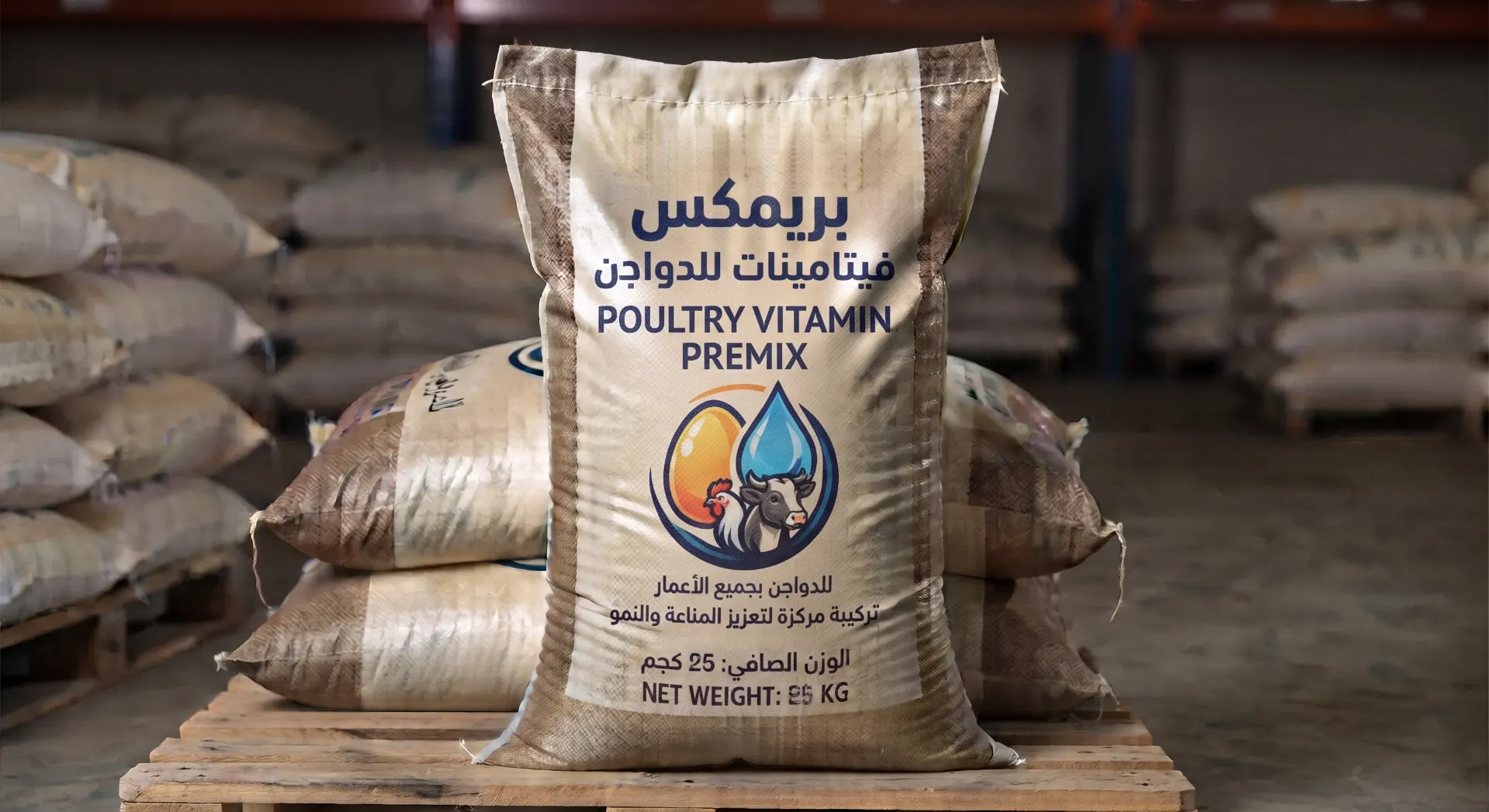 Premix de vitaminas para aves