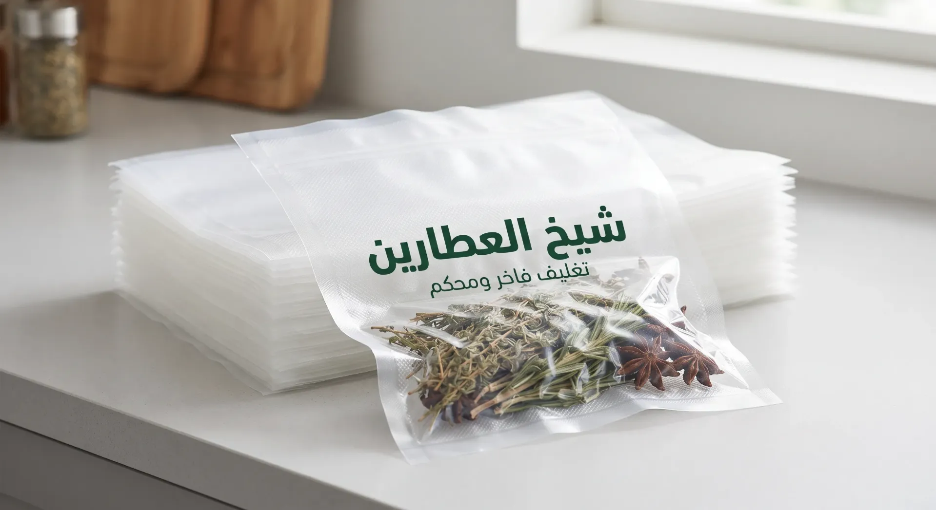 Sachets sous vide pour le stockage