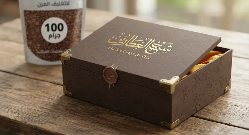 [PKG-01-002-0005] Şeyh El-Attarin Baskılı Karton Kutu