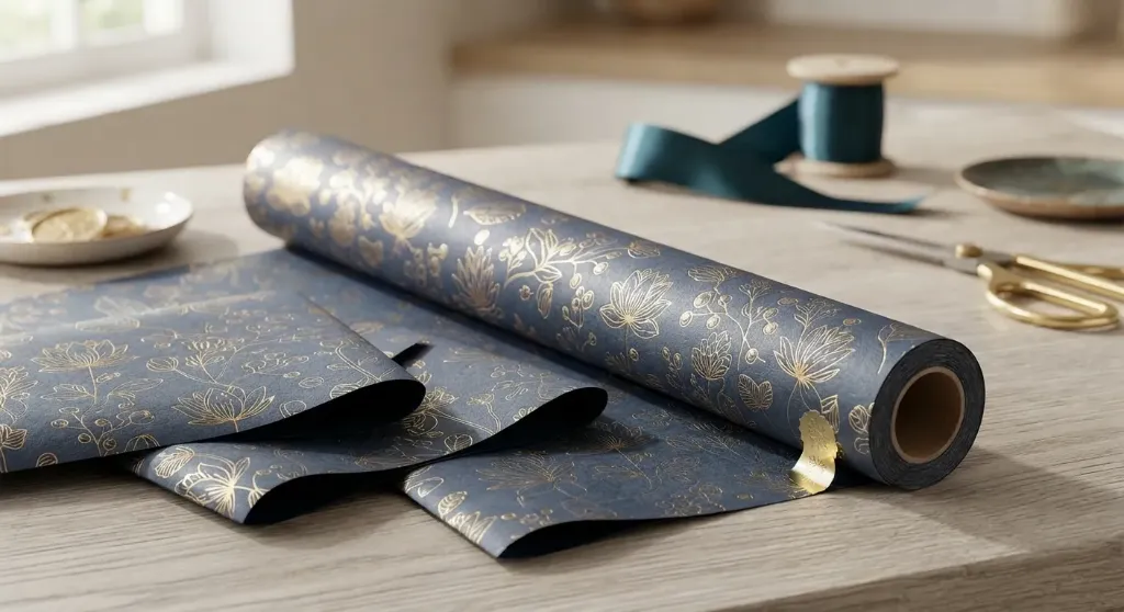 Papier d'emballage cadeau