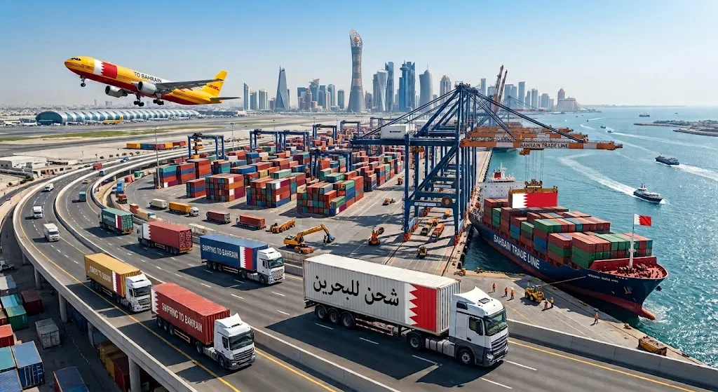 Versand nach Bahrain