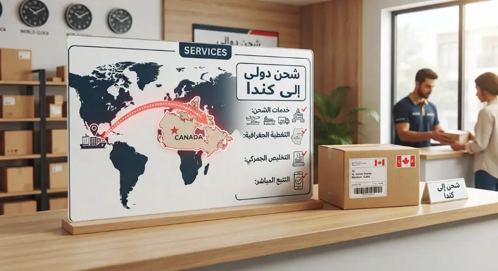 شحن لكندا